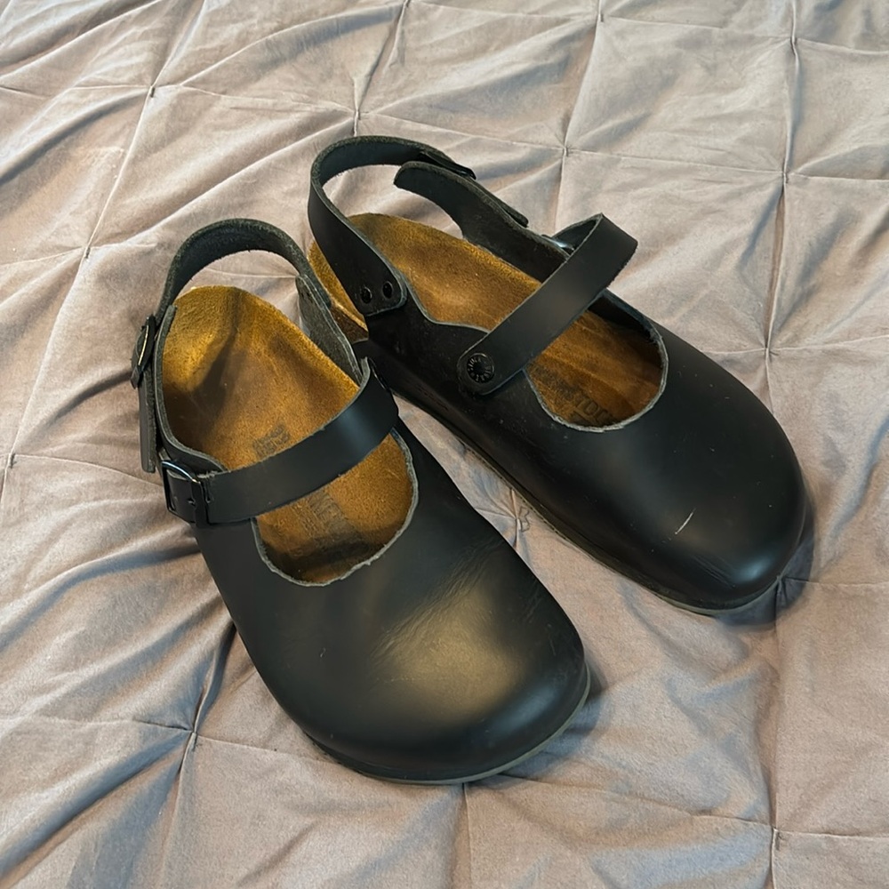 Birkenstock clogs- Mary jane style